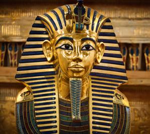 The Gold mask of Tutankhamun