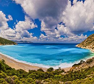 Myrtos beach