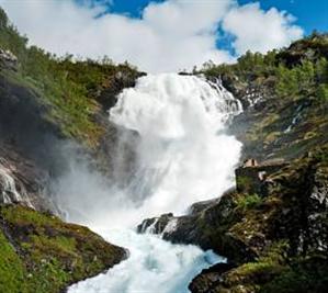 Kjosfossen waterfall