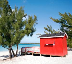 Cabana on the beach