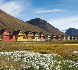 Typical architecture in Svalbard