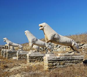 The island of Delos