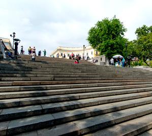 The famous Potemkin Stairs