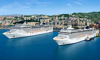 Start of a €5.5 billion investment programme to build the world’s most modern cruise fleet.