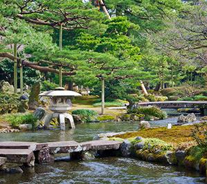 Kenrokuen gardens