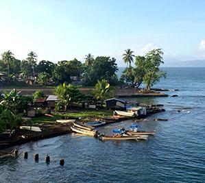 View of the town and the Bay