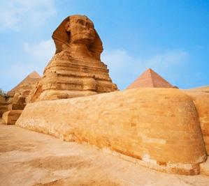 Pyramids and Sphinx of Giza