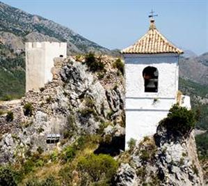 The Muslim castle in Guadalest 