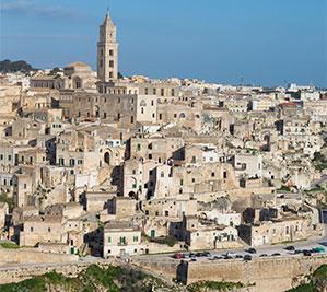 Matera: Sassi area and Cathedral