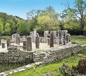 The Roman ruins of Butrint