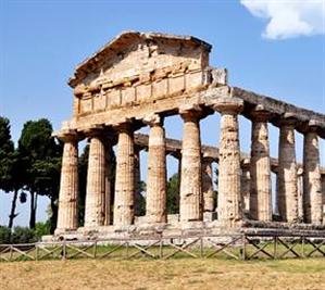 Holy temples in Paestum