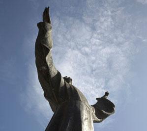 Christ of the Deep statue