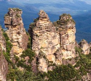 The Three Sisters in the Blue Mountains