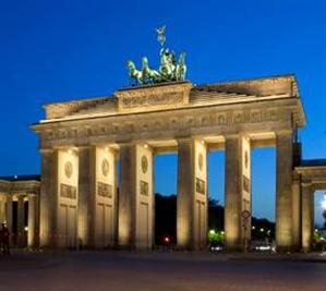 The Brandenburg gate