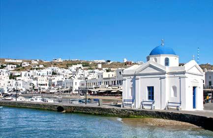 White and blue, the island’s colours 